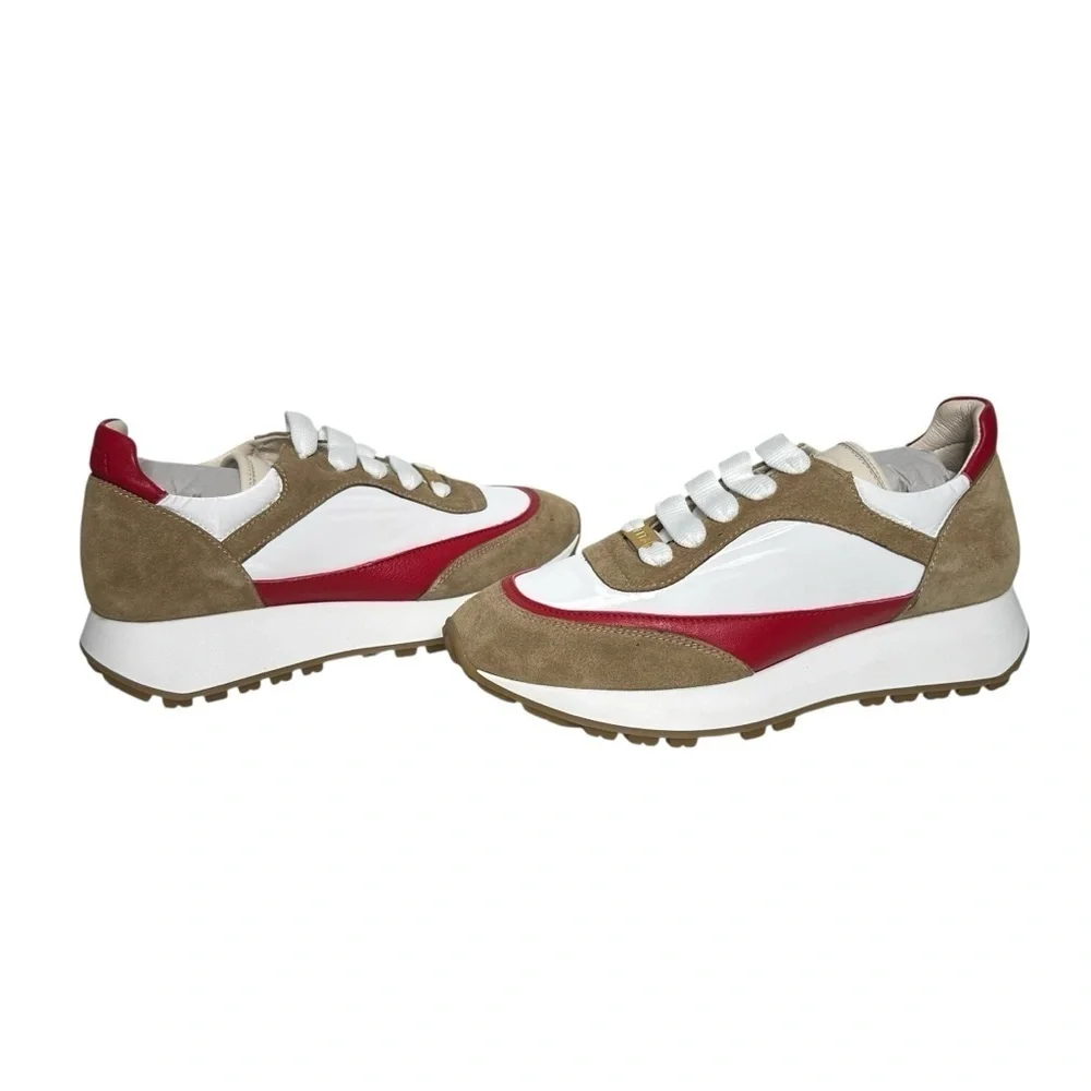 Lita By Ciara Multicolor Sport Trainer Sneaker In Red/White Size 37 EU 6.5-7 US